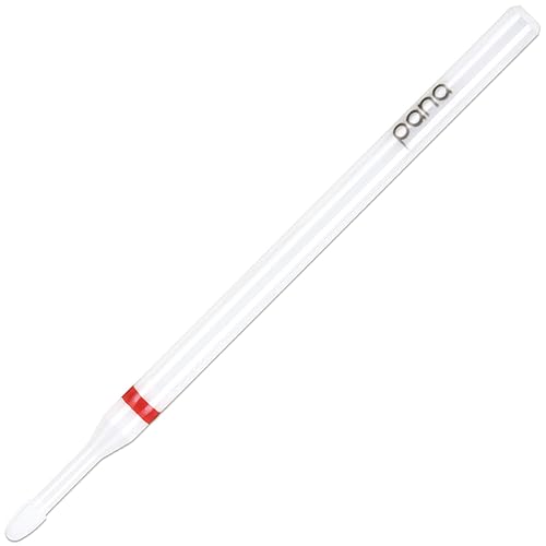 PANA 3/32" Cuticle Clean White Ceramic Nail Carbide Bit (Grit: Fine - F)