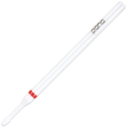 PANA 3/32" Cuticle Clean White Ceramic Nail Carbide Bit (Grit: Fine - F)