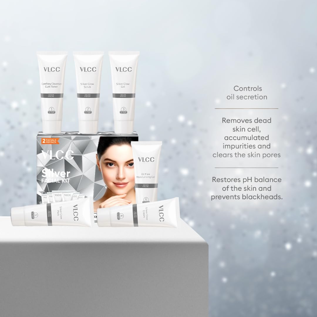 VLCC Silver Facial Kit (60gm)