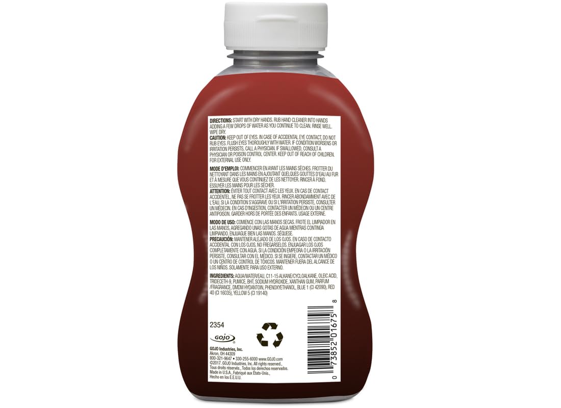 Gojo Hand Cleaner Heavy Duty 10 Oz. Bottle