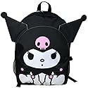 Kuromi Unisex Kid's Classic Backpack, Black, Medium