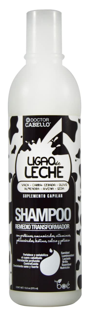 Doctor Cabello Ligao De Leche Combo Set - Suero leave-in 8.6oz and shampoo 13.2oz