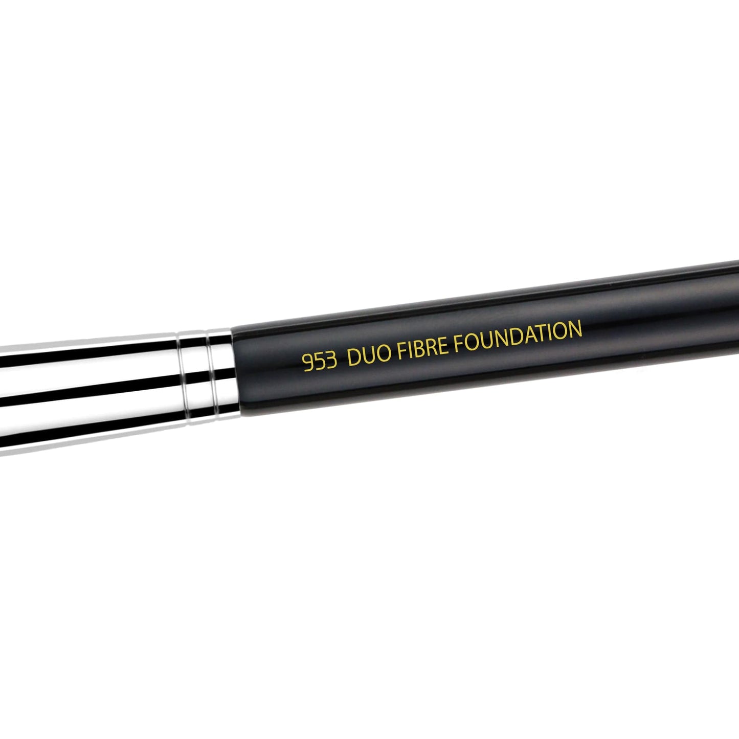 Bdellium Tools Professional Makeup Brush - Maestro Series 953 Duet Fiber Foundation - With Soft Synthetic Fibers, For Precise Application