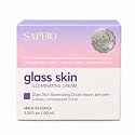 Sapeio Glass Skin Illuminating Cream with Hyaluronic Acid, Kojic Acid and Niacinamide, Dewy Luminescent Finish, 3.38 fl. oz.