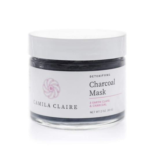 CAMILA CLAIRE DETOXIFYING CHARCOAL MASK: Helps Oil Control | Counteracts Daily Pollutants | Gently Cleanses Stressed Oily Skin | Made With Charcoal Beauty & Personal Care CAMILA CLAIRE