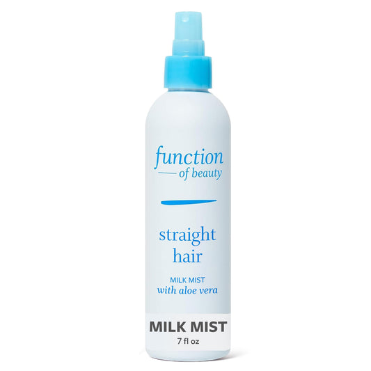 Function of Beauty Straight Leave In Hair Conditioner - Sulfate-Free Leave In Conditioner Treatment for Natural Volume & Shine - Anti-Frizz Beauty and Personal Care Function of Beauty Default Title