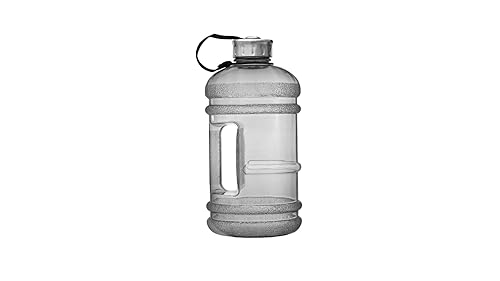 New Wave Enviro Iconic 2.2 Liter BPA Free Water Bottle with Stainless Steel Cap, Integrated Handle for Easy Carrying, Gym and Lifestyle Bottle, 2.2L