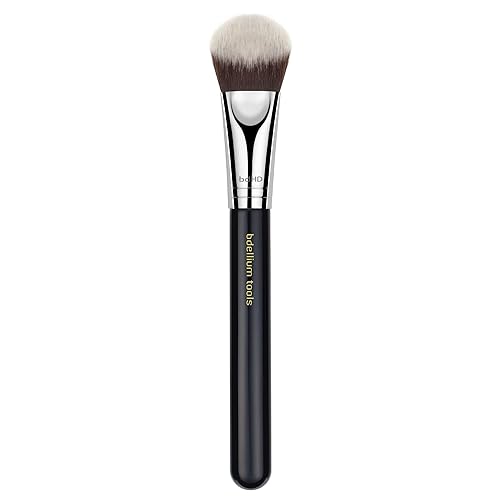 Bdellium Tools Professional Makeup Brush - Maestro Series 968 BDHD Phase II Small Foundation/Contour - With Soft Synthetic Fibers, For Versatile
