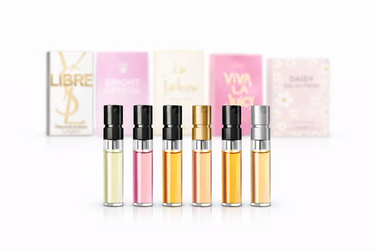 Mini Perfume Sampler Set for Women - 6 Fragrance Samples, Travel Size Vials, Affordable Scent Trial Kit Beauty & Personal Care GHBB