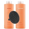 Invigo Nutri-Enrich Shampoo & Conditioner 1 Liter Duo Set + M Hair Designs Scalp Brush - Nourishing, Moisturizing, Sulfate-Free Hair Care for Dry