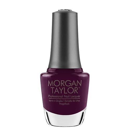 Morgan Taylor Nail Lacquer (Plum And Done) Purple Professional Lacquer, Vibrant, Chip-Resistant, Fast-Drying, Long-Lasting, High-Shine, Perfect Beauty & Personal Care Morgan Taylor