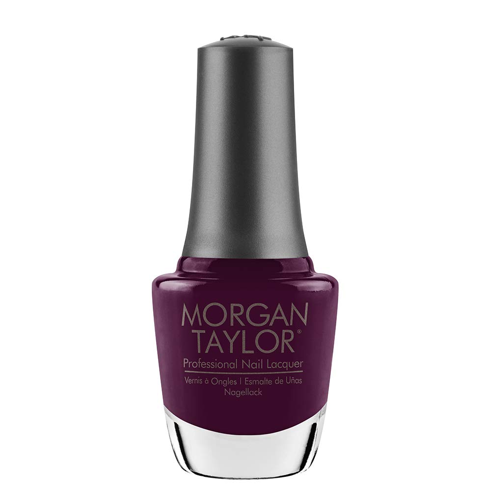 Morgan Taylor Nail Lacquer (Plum And Done) Purple Professional Lacquer, Vibrant, Chip-Resistant, Fast-Drying, Long-Lasting, High-Shine, Perfect Beauty & Personal Care Morgan Taylor