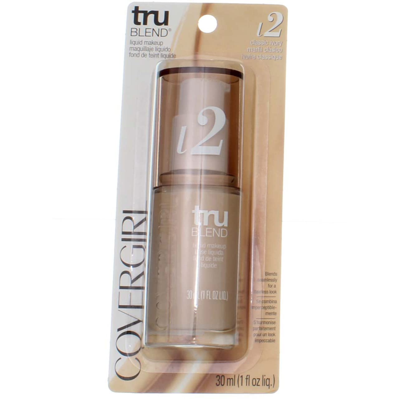 Covergirl Trublend Creamy Natural Ivory Skin Foundation Concealer
