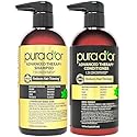 PURA D'OR Advanced Therapy Biotin Shampoo & Conditioner Hair Care Set For Hair Thinning, CLINICALLY TESTED Effective Results, Herbal Hair Thickening