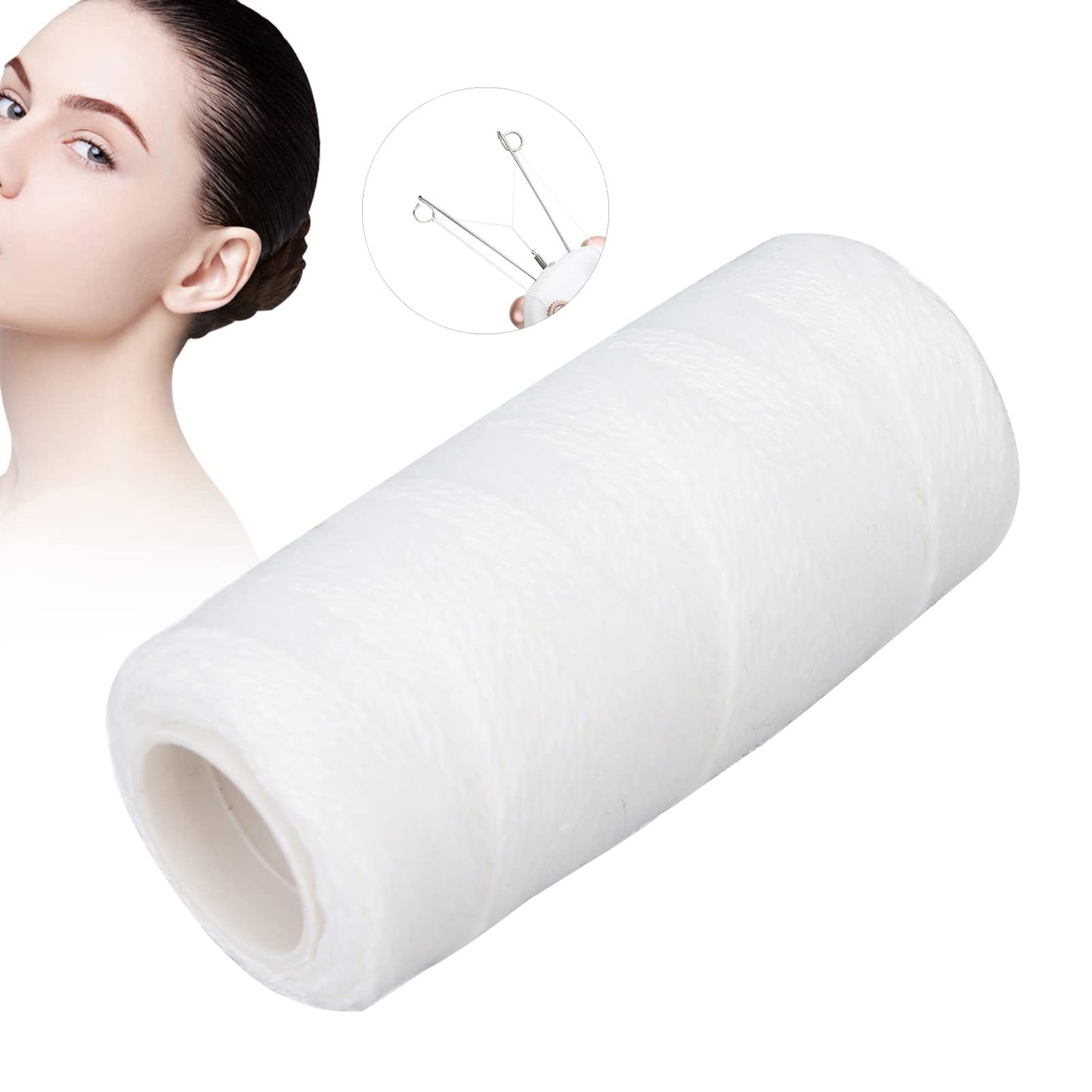 Electric Hair Remover Thread, Cotton Thread for Epilator, Replacement Thread for Face Threading Machine, Hair Removal Wire Beauty and Personal Care Yosoo Health Gear