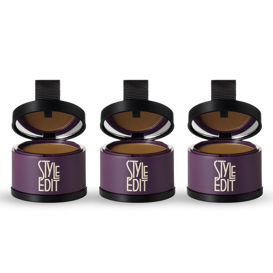 Style Edit Root Touch Up Powder | Temporary Hair Color for Gray Roots and Thinning Hair | Salon-Quality, Transfer-Resistant Hair Concealer | Medium Beauty & Personal Care STYLE EDIT