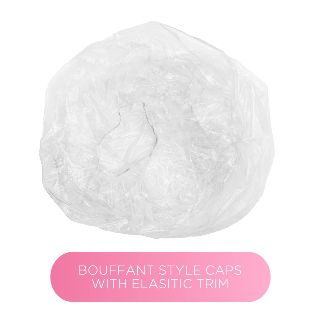ADAMA Disposable Shower Conditioning Processing Caps, XX-Large Size for Processing, Conditioning, Showering Voluminous Hair, Protects Long Hair