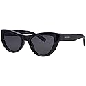 Saint Laurent Designer Cat Eye Sunglasses Black Lenses