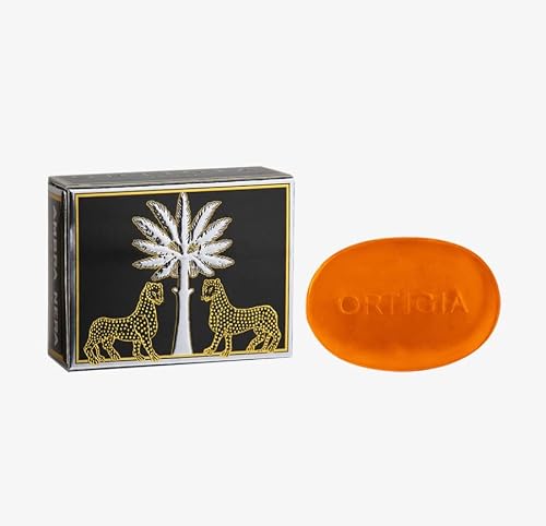 ORTIGIA Ambra Nera Single Soap, 40 G Beauty & Personal Care ORTIGIA