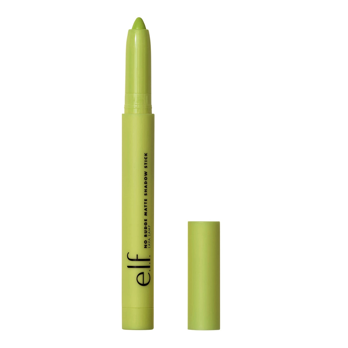 e.l.f. No Budge Matte Shadow Stick, One-Swipe Cream Eyeshadow Stick, Long-Wear & Crease Resistant, Matte Finish, Vegan & Cruelty-Free, Lava Lamp
