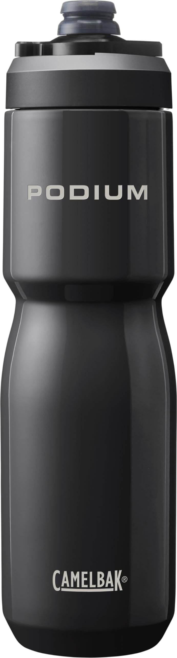 CamelBak Podium Steel Insulated Stainless Steel Bike Water Bottle Black, 22oz