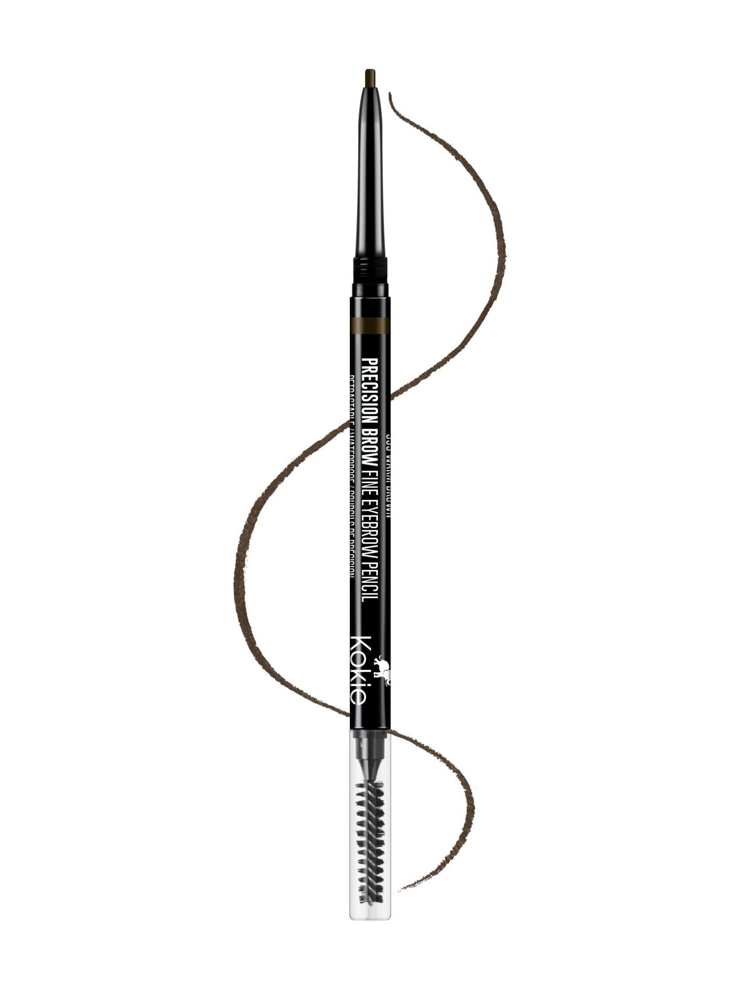 Kokie Cosmetics Precision Brow, Warm Brown, 0.003 Ounce