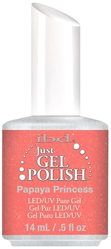 IBD Just Gel Nail Polish, Papaya Princess, 0.5 Fluid Ounce Beauty & Personal Care IBD