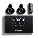 Michel Germain Sexual Noir Pour Homme 3-Piece Cologne Gift Set, Top Notes of Italian Bergamot, Crisp Grapefruit, Cardamom, Mysterious Dark Natural Beauty & Personal Care Michel Germain