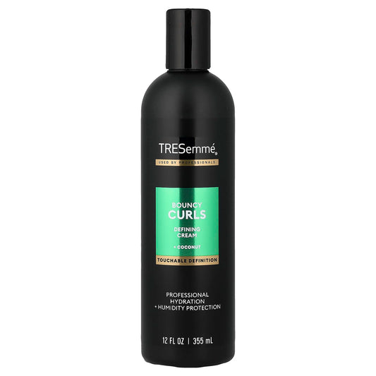 TRESemmé Bouncy Curls Defining Cream, + Coconut, 12 fl oz (355 ml)