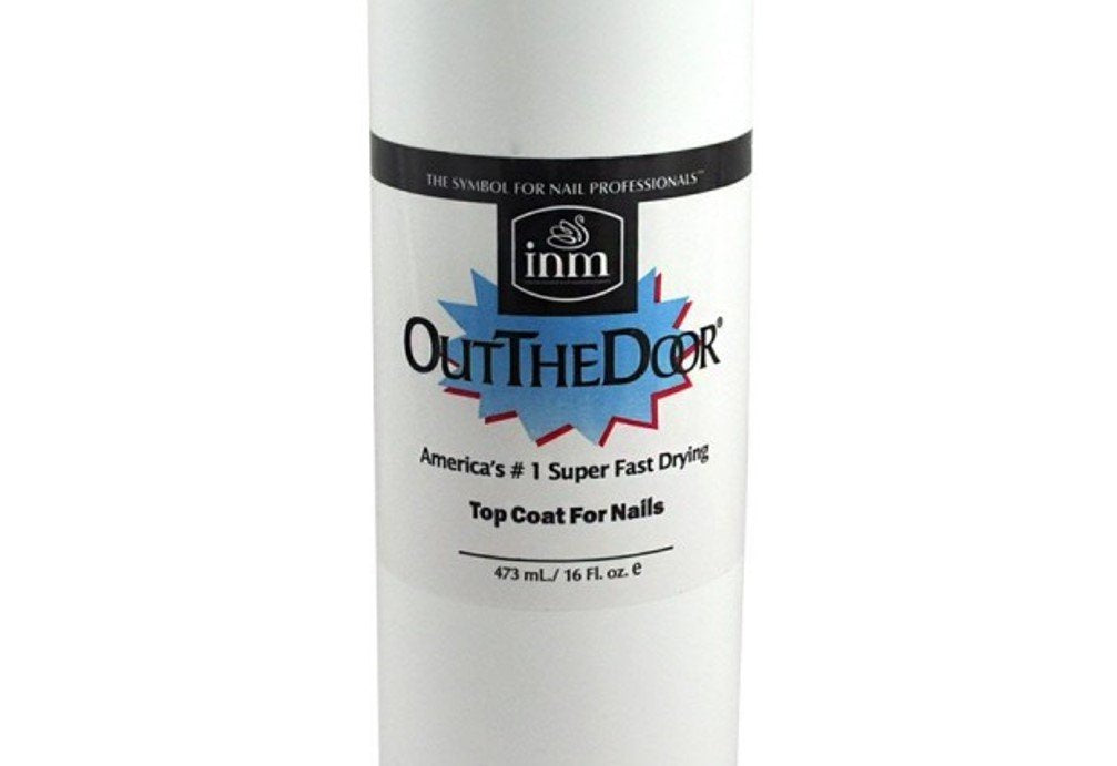 New Out The Door Number 1 Super Fast Drying Nail Top Coat For Nail | size 16oz/473mL Beauty & Personal Care INM