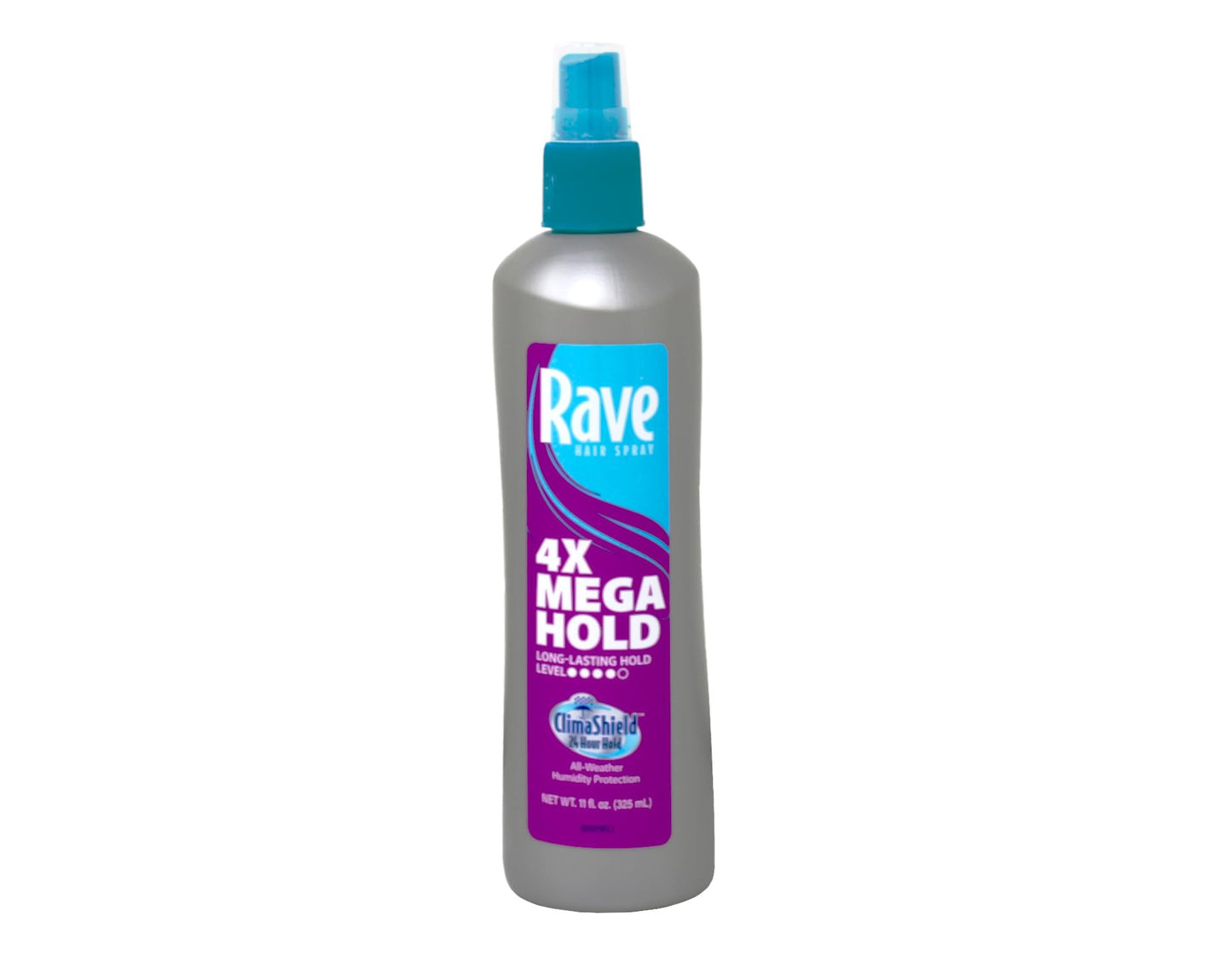 Rave Mega Hold Clima Shield Hairspray, Pack of 3