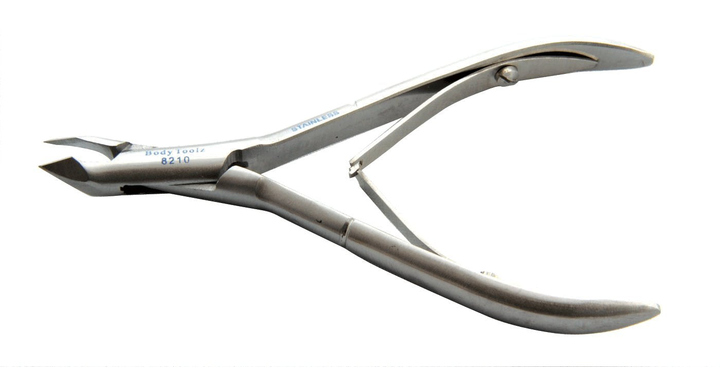 Rounded Box Joint Cuticle Nipper, 1/2 Jaw