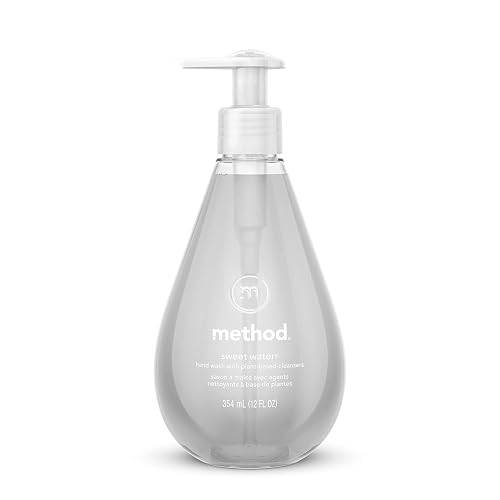 Method Gel Hand Soap, Sweet Water, 12 Ounce (Pack of 1)