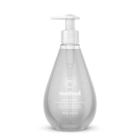 Method Gel Hand Soap, Sweet Water, 12 Ounce (Pack of 1)