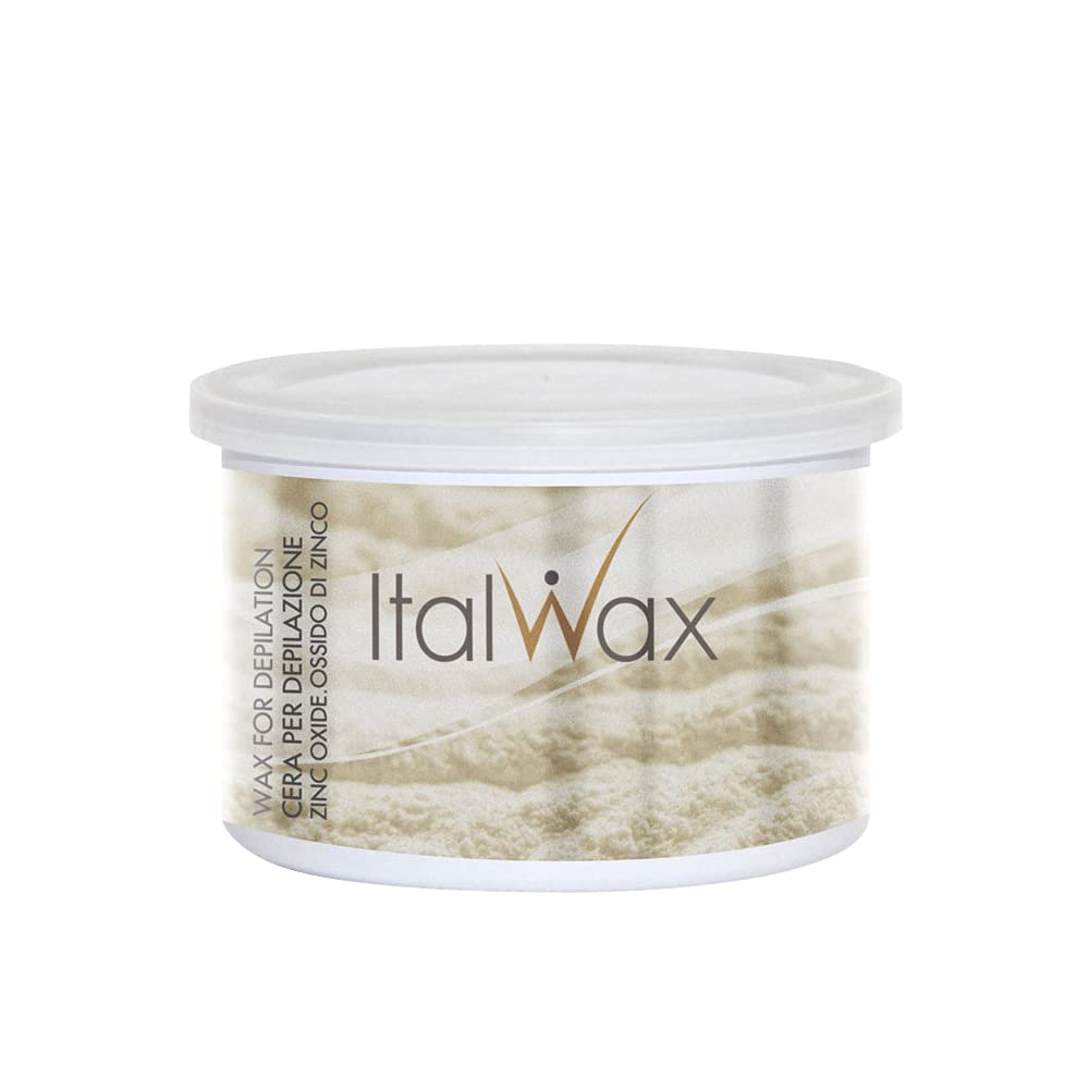 Italwax Soft Wax Zinc Oxide Tin 13.5oz 400ml Beauty and Personal Care Italwax