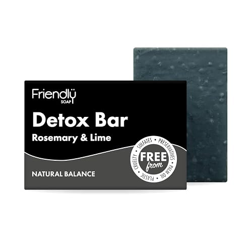 Friendly Soap Rosemary & Lime Detox Bar 95 g Beauty & Personal Care Friendly Soap