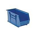Quantum Storage QUS265 Ultra Stack and Hang Bins - 18" x 8-1/4" x 9" - 6 Pack
