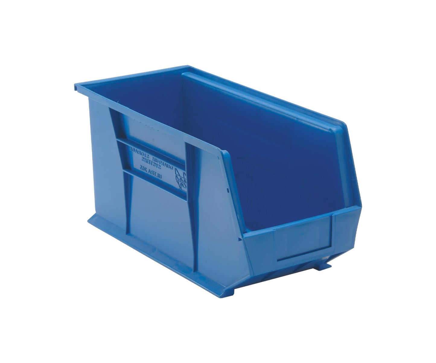 Quantum Storage QUS265 Ultra Stack and Hang Bins - 18" x 8-1/4" x 9" - 6 Pack