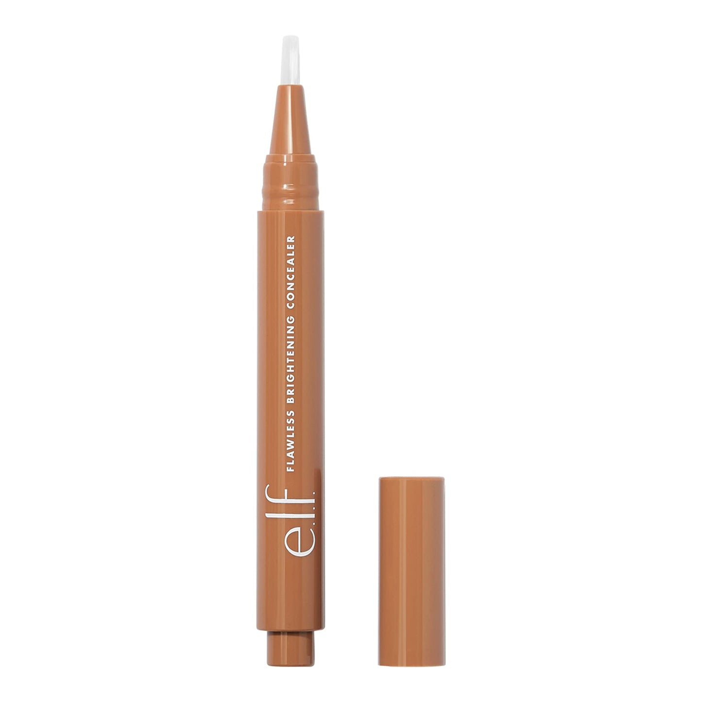 e.l.f. Flawless Brightening Concealer, Illuminating & Highlighting Face Makeup, Conceals Dark Under Eye Circles, Medium 32 N, 0.07 Fl Oz