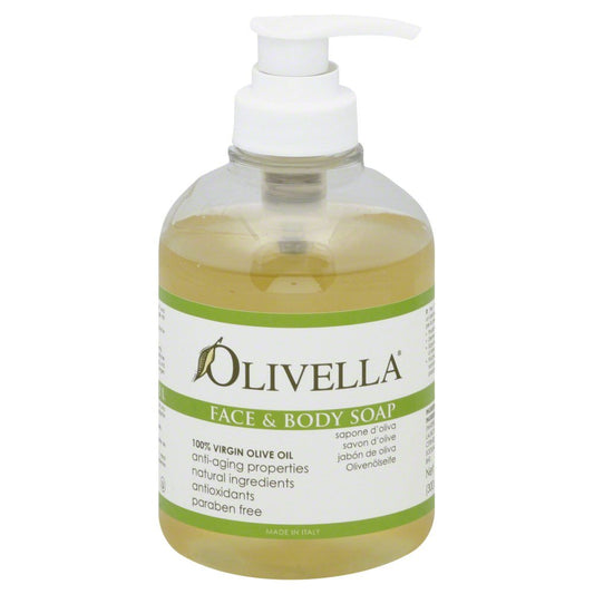 Olivella Virgin Olive Oil Face and Body Liquid Soap 10.14 oz (Pack of 6) Beauty & Personal Care Olivella