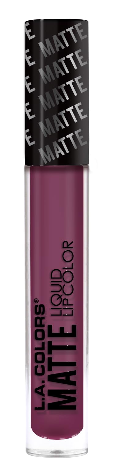 L.A. COLORS Matte Liquid Lip Color, Fierce