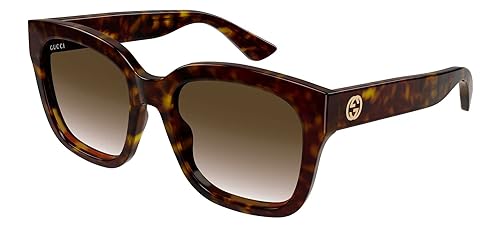 Gucci GG1338S Havana/Brown Shaded 54/19/140 women Sunglasses