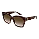 Gucci GG1338S Havana/Brown Shaded 54/19/140 women Sunglasses