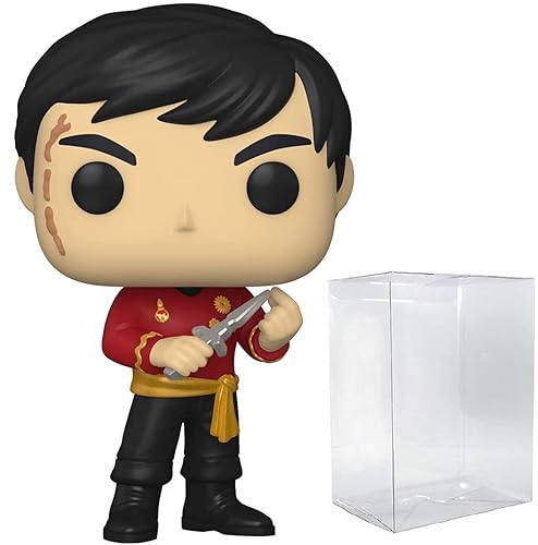 Funko Pop! Star Trek: The Original Series - Mirror Mirror Sulu Vinyl Figure (Includes Compatible Pop Box Protector Case)