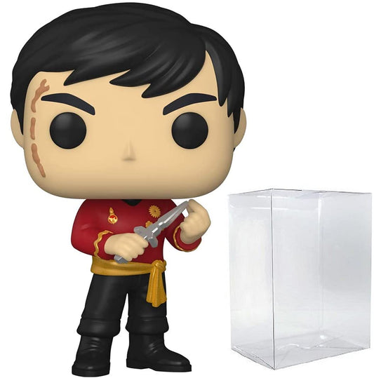 Funko Pop! Star Trek: The Original Series - Mirror Mirror Sulu Vinyl Figure (Includes Compatible Pop Box Protector Case)