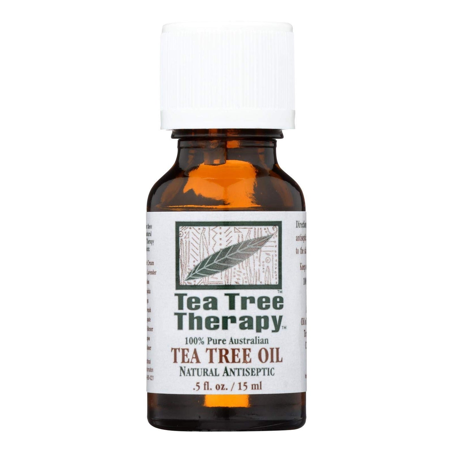 Tea Tree Therapy Pure Tea Tree Oil 15Ml .5 Fz