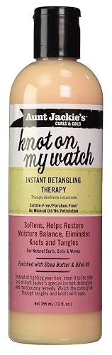 Aunt Jackies Knot On My Watch Detangling Therapy 12 Ounce (354ml) (2 Pack)