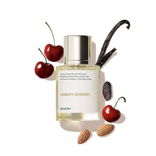 Dossier - Eau de Parfum - Ambery Cherry - Inspired by T.Ford Lost Cherry - Perfume Luxury - Pure Infused - Paraben Free - Vegan - For Women Men Unisex