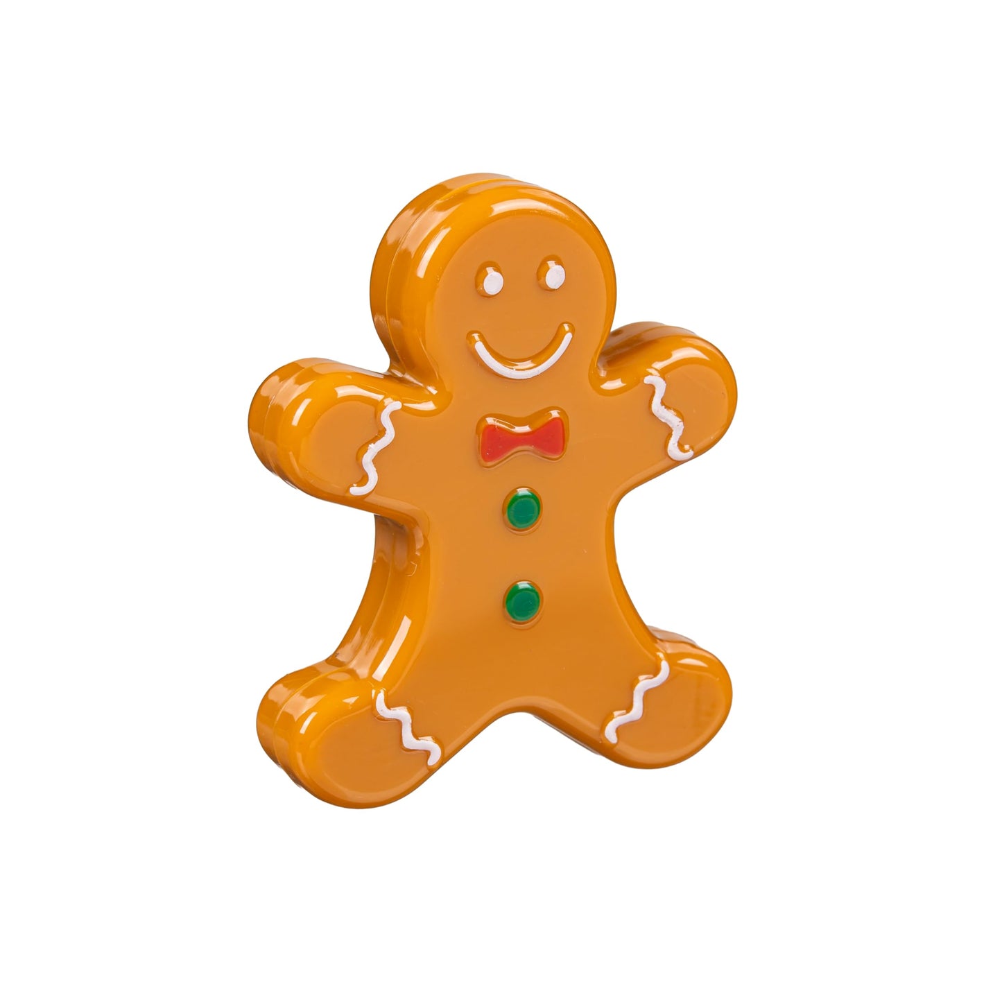 ASHLEY GIFTS Gingerbread Man Lip Gloss, Vanilla, Assortments of 4, Display Jar