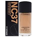MAC Studio Fix Fluid Foundation SPF5, NC37, Clean, 1 Fl Oz (103522)